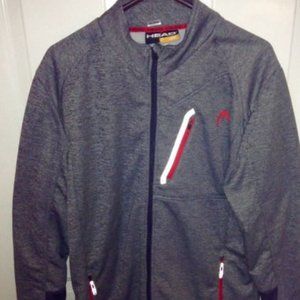 Head Tennis Warm Up Jacket Head Tennis Zippered Warm Up Jacket Size Large